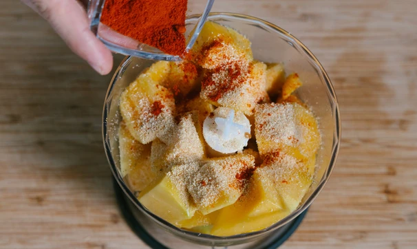 Рёбра, маринованные в манго, шаг 2/6